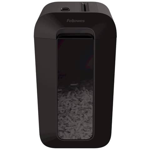 Distruggidocumenti uso personale Fellowes LX65 taglio a frammenti 4x40 mm nero - 4400701